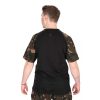 Fox Outline T-Shirt Fekete-Camo Póló 3XL