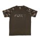 Fox Outline T-Shirt Khaki Camo Póló XL