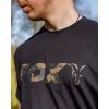 Fox Logo T-shirt Fekete-Camo Póló S