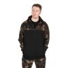 Fox LW Fekete-Camo Split Zip Hoody Cipzáros Kapucnis Pulóver S