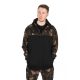 Fox LW Fekete-Camo Split Zip Hoody Cipzáros Kapucnis Pulóver S