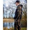 Fox LW Fekete-Camo Split Zip Hoody Cipzáros Kapucnis Pulóver S