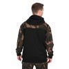 Fox LW Fekete-Camo Split Zip Hoody Cipzáros Kapucnis Pulóver S