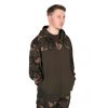 Fox LW Khaki-Camo Split Zip Hoody Cipzáros Kapucnis Pulóver S