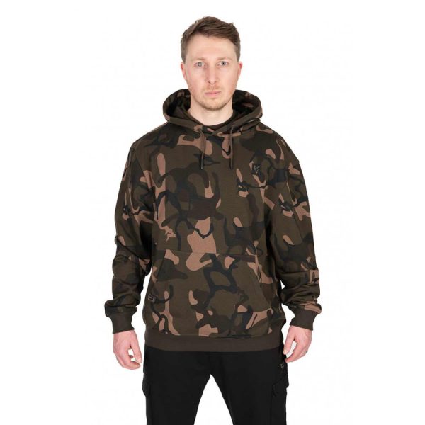 Fox LW Camo Pullover Hoody Kapucnis Pulóver M