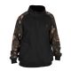 Fox LW Fekete Camo Cipzáros Pulóver 2XL