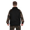 Fox LW Fekete-Camo Cipzáros Pulóver 2XL