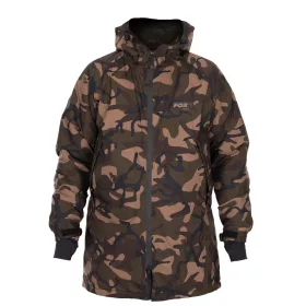 Fox Camo Sherpa Tec 3/4 Jacket LTD Thermo Kabát 2XL