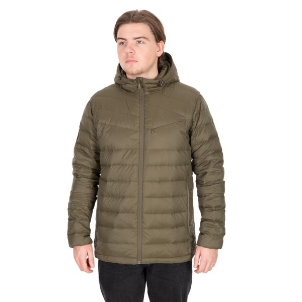 Fox Explorer Downfill Packaway Khaki Jacket Pehelykabát S