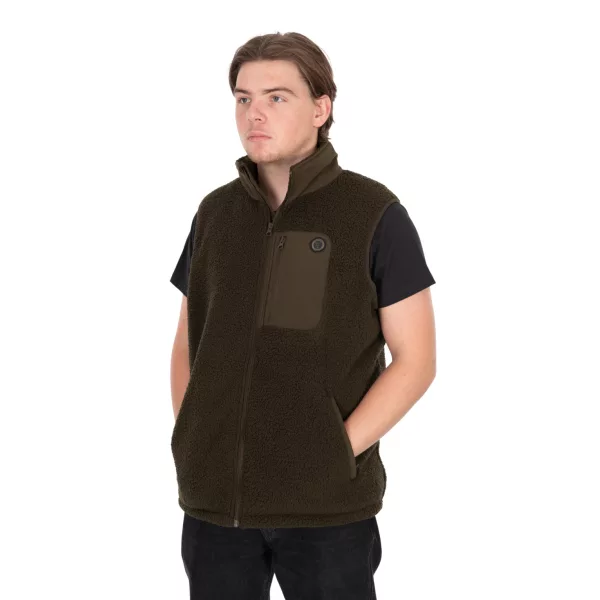 Fox Olive Sherpa Hybrid Gilet Mellény M