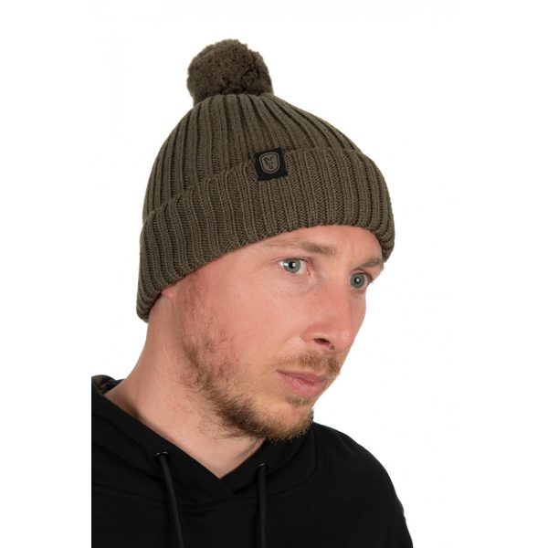 Fox Fox Merino Bobble Hat Kötött sapka