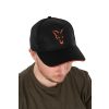 Fox Collection Baseball Cap Fekete-Narancssárga Baseball Sapka