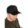 Fox Collection Baseball Cap Fekete-Narancssárga Baseball Sapka