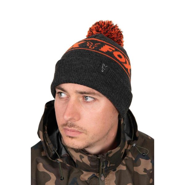Fox Collection Beanie Bobbles B/O Bojtos Sapka