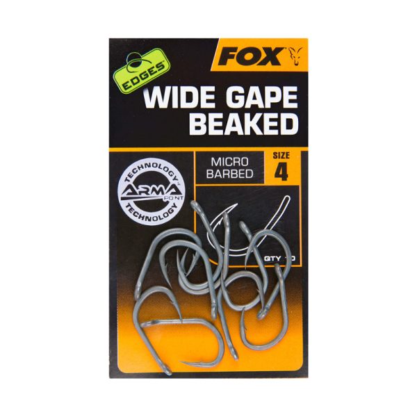 Fox EDGES™ Wide Gape Beaked - Size 6 Horog