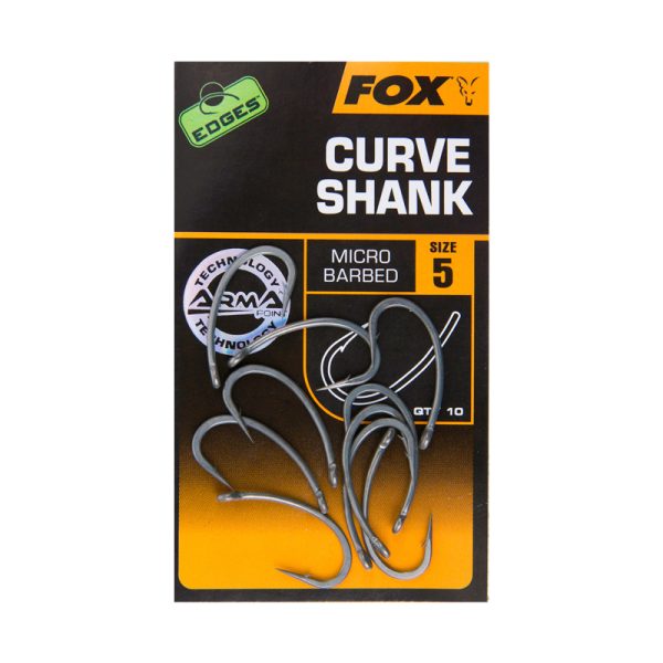 Fox EDGES™ Curve Shank - Size 5 Horog