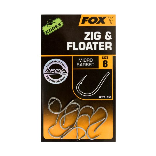 Fox EDGES™ Zig & Floater - Size 6 Horog