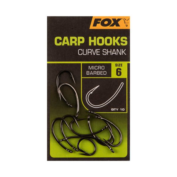 Fox Curve Shank - size 6 Horog