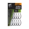 Fox Curve 5 Füles, Szakállas Pontyozó Horog 10db