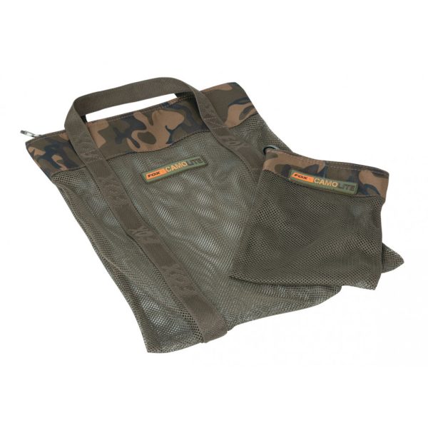 Fox Camolite Air Dry Bags Medium + Hookbait Bag Bojliszárító táska
