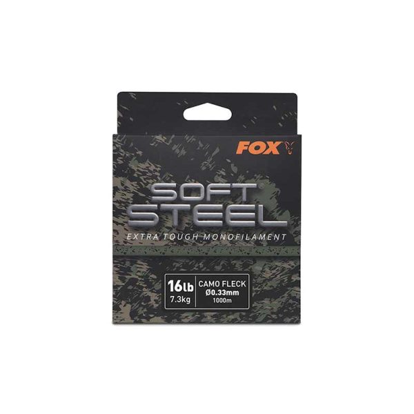 Fox Soft Stell Camo 0,33mm 1000m Monofil Főzsinór