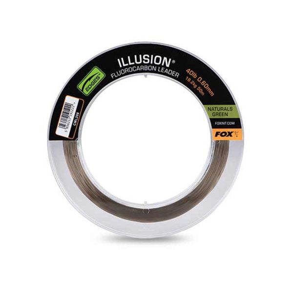 Fox Illusion Leader Natural Green Fluorocarbon Előkezsinór 0,60mm 50m