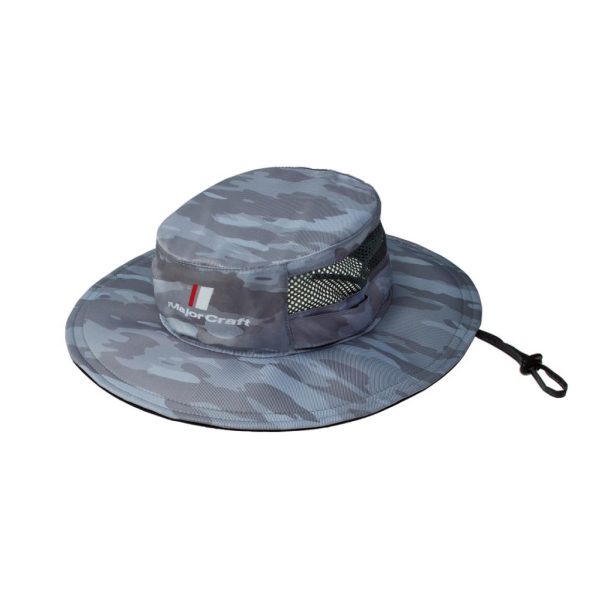 Major Craft UV Summer Hat Világosszürke Horgász Kalap