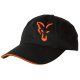 Fox Black/Orange Baseball Cap Baseball sapka
