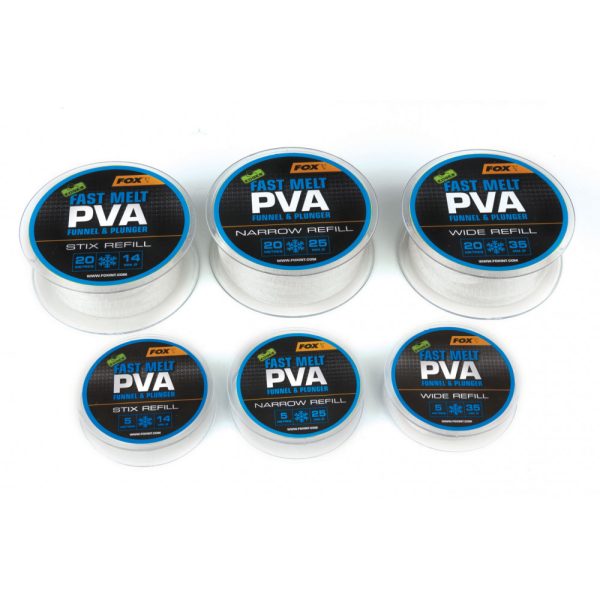 Fox EDGES™ PVA Mesh Refills Fast Melt Refills 25mm Narrow - 5m PVA háló