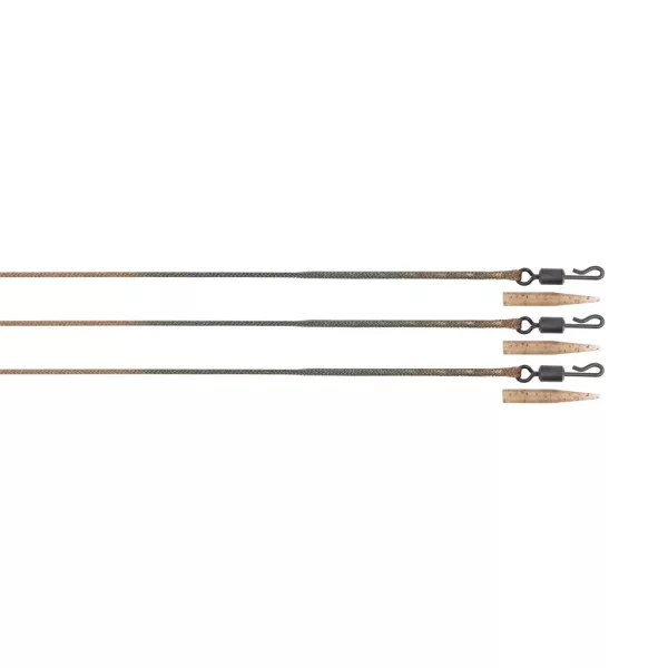 Fox Edges Camo 50lb Leadcore Leaders 75cm 3db
