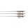 Fox Edges Camo 50lb Leadcore Lead Clip Leaders 75cm 3db