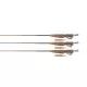 Fox Edges Camo 50lb Leadcore Lead Clip Leaders 75cm 3db