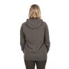 Fox WC Zipped Hoodie Cipzáros Zöld-Mályva Női Kapucnis Pulóver S