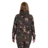 Fox Womens Zipped Camo Hoodie Női Kapucnis Pulóver S