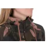 Fox Womens Zipped Camo Hoodie Női Kapucnis Pulóver M