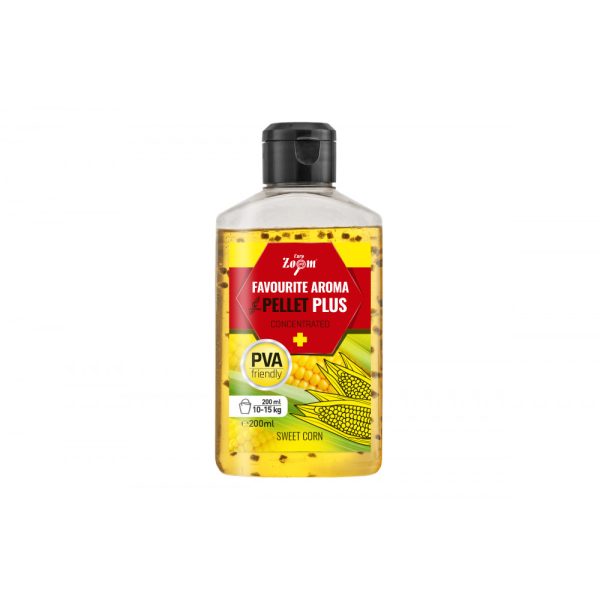 Carp Zoom Favourite Édes Kukorica Folyékony Aroma Pellettel 200ml