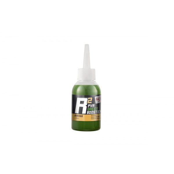 Carp Zoom R2 PVA Booster Fluo Zöld Mangó Folyékony Aroma 75ml