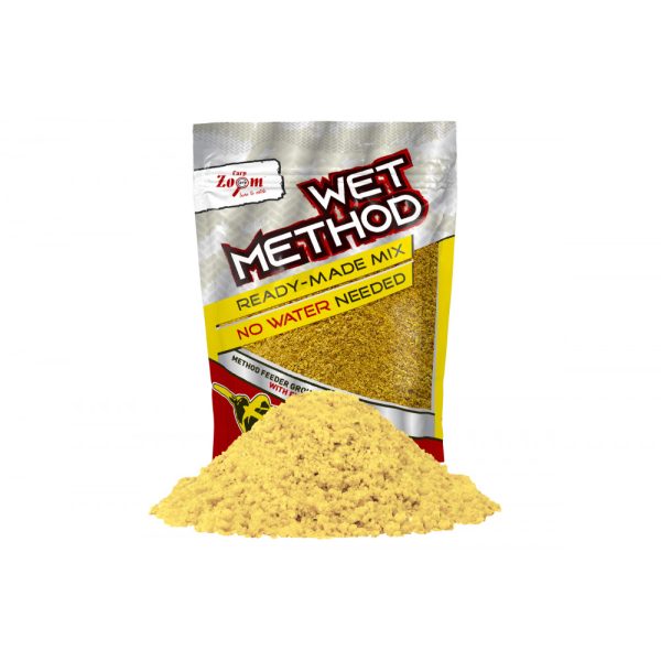 Carp Zoom Wet Édes Barack Method Készre Kevert Etetőanyag 850gr