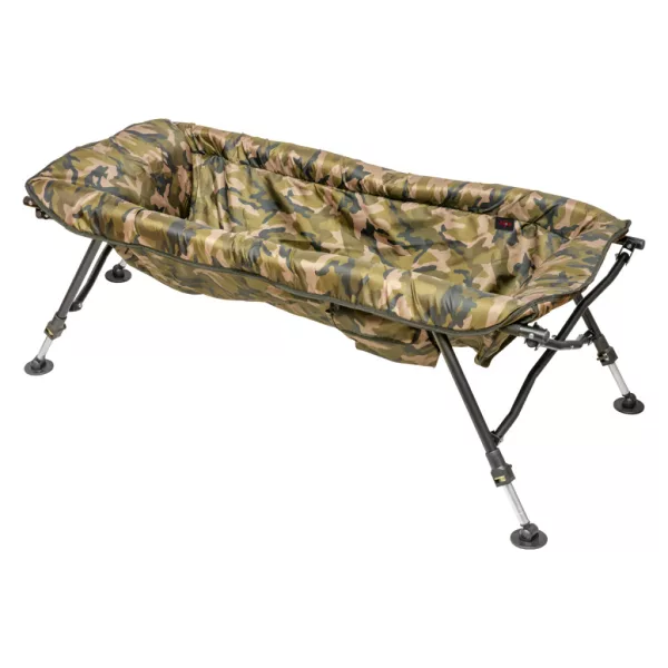 Carp Zoom Camou Állványos Pontybölcső Állítható Lábbal 125x60x30cm
