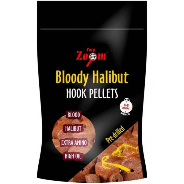 Carp Zoom CZ Véres halibut horogpellet fúrt, 8 mm, halibut, 150 g