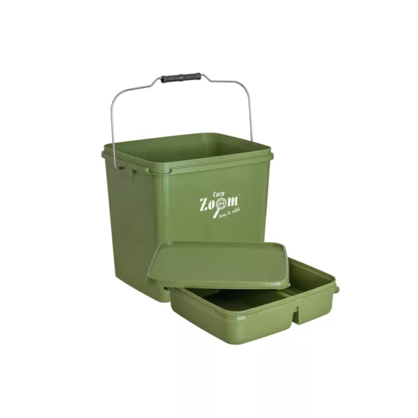 Carp Zoom Csalivödör Tálcával 15l