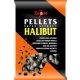 Carp Zoom CZ Furat nélküli halibut etetőpellet, 20 mm, halibut, fekete, 10 kg