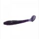 Predator Z PZ Ribbed Killer gumihal halas aromával, 9,5 cm, lila, 5 db