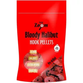   Carp Zoom CZ Epres halibut horogpellet fúrt, 20 mm, eper, halas, 150 g