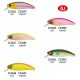 Predator Z Predator-Z Immortal Shad wobbler, 5 cm, 4 g, fluo sárga, fehér, süllyedő