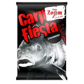   Carp Zoom CZ Carp Fiesta etetőanyag, eper, XXL ponty, piros, 3kg