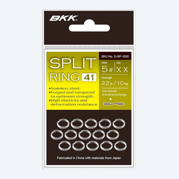 BKK SPLIT RING-41 1# 20 db/csomag Kulcskarika