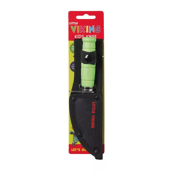 KINETIC Little Viking Kids Knife Green Gyerek kés