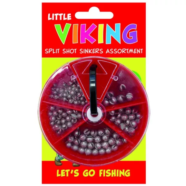 KINETIC Little Viking Split Shot Sinkers Assortment Ólom szett