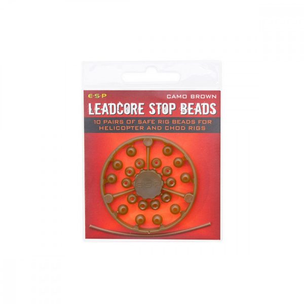 Esp LCore Stop Beads Rögzítő Leadcorehoz 10 Pár Cambrown